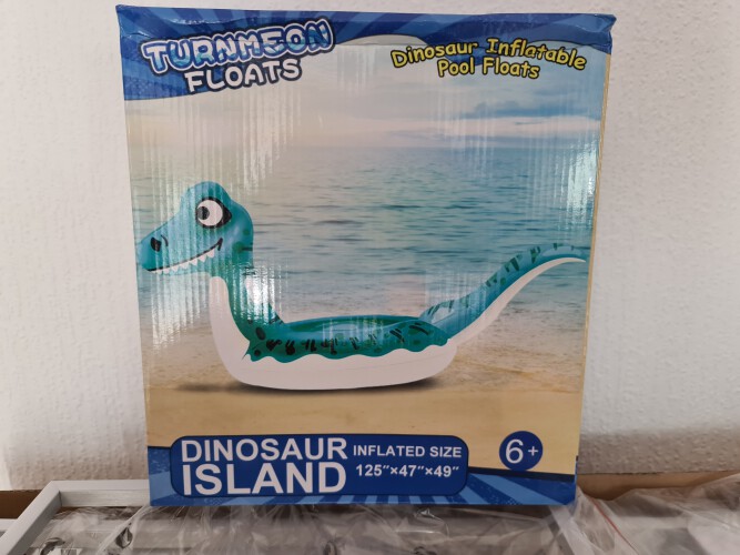 Dinosaur Island 125" x 47" x 49"