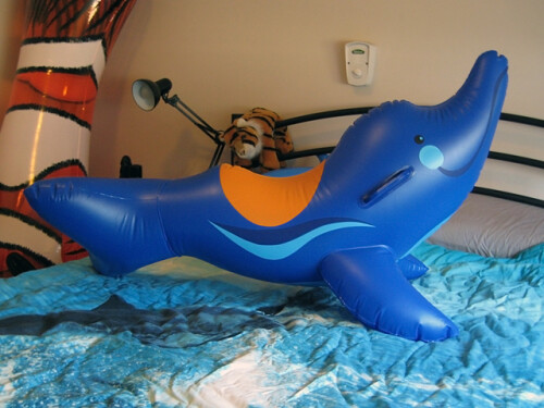 Weird Blue Dolphin